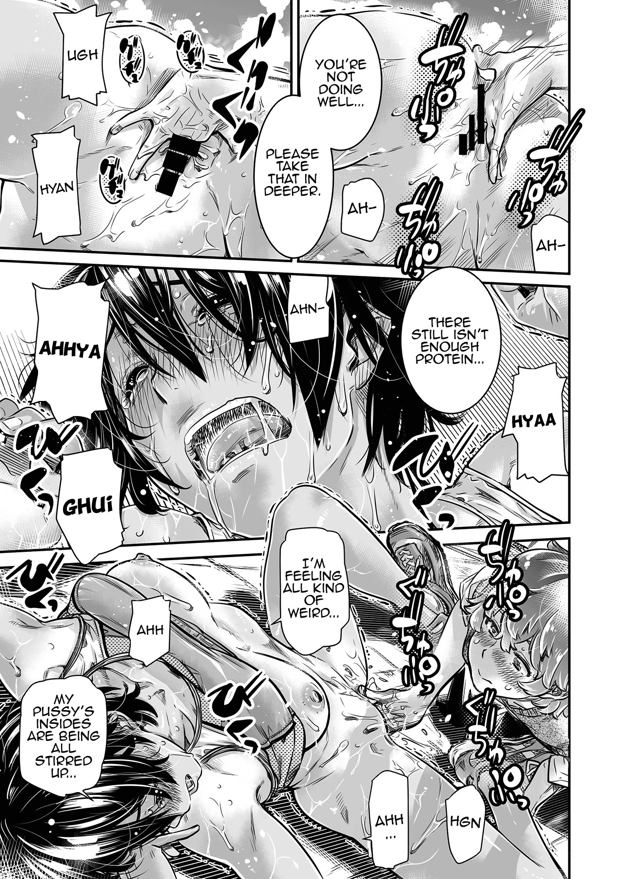 Hentai Manga Comic-175cm Tall Track and Field Girl Really Wants To Drink Her Kouhai's Semen-Read-41